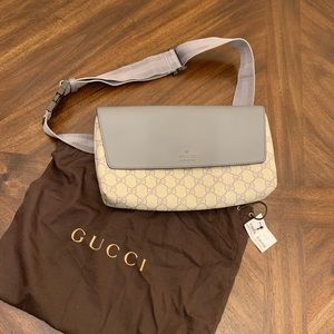 Brand new Gucci GG logo chest bag belt bag
